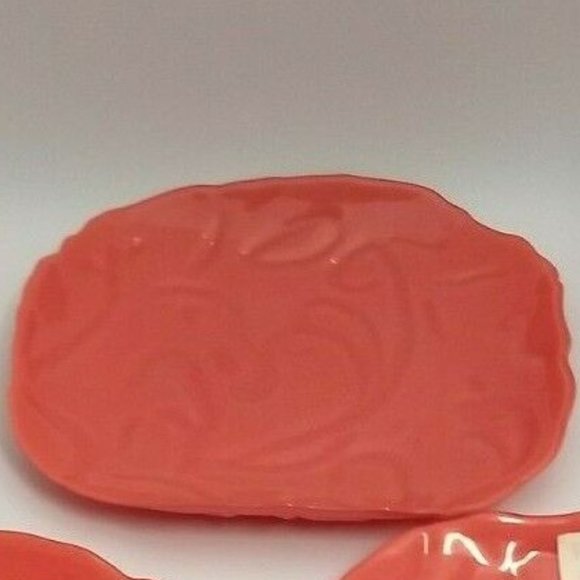 Three Hands Decorative Painted Glass Platter 11.5" - Picture 15 of 15